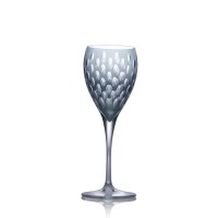 Fume color White Wine Glass set of 4