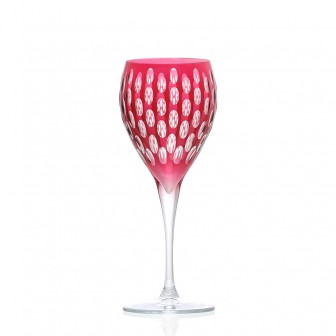 Red color Red Wine Glass set of 4