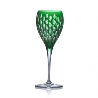 Green color Red Wine Glass set of 4