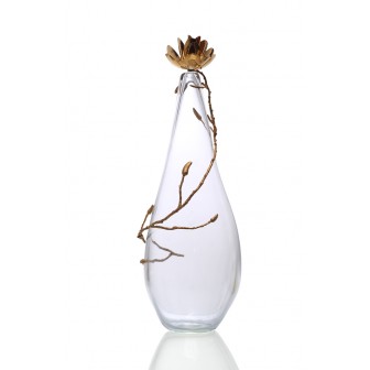 Magnolia bigl glass decorative Vase